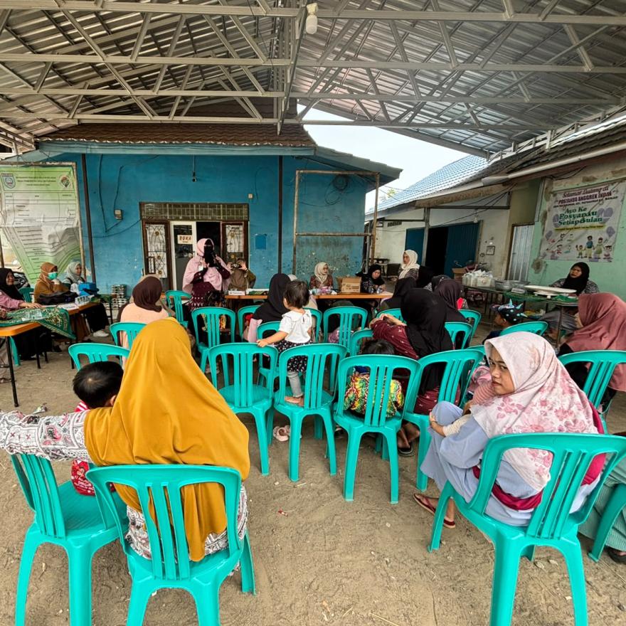 Sosialisasi Dinas Kesehatan  (Poltekes Banjarbaru) di Desa Mataraman